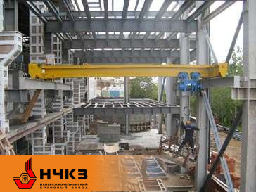 Кран мостовой однобалочный опорный Кран мостовой однобалочный опорный