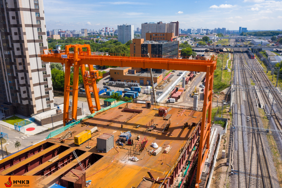 Кран козловой модульный, г/п 25 тн. Кран козловой модульный, г/п 25 тн.