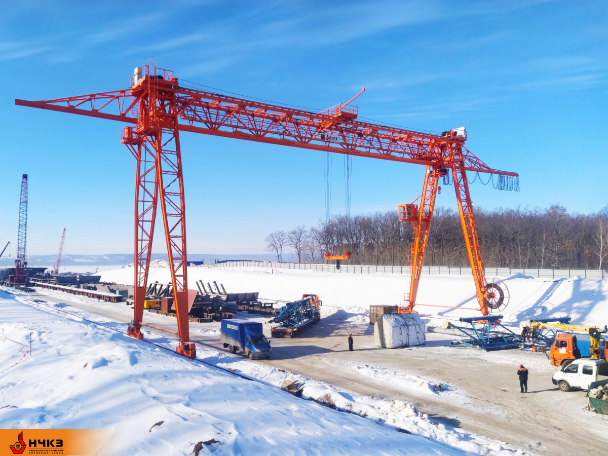 КОЗЛОВОЙ ФЕРМЕННЫЙ КРАН, Г/П 50/10 ТН. КОЗЛОВОЙ ФЕРМЕННЫЙ КРАН, Г/П 50/10 ТН.